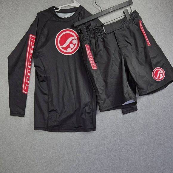 Shoyoroll Rash guard Shirt & Shorts Medium Jiu-jitsu Bjj No Gi - Picture 1 of 16